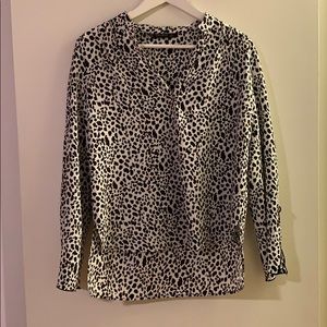 Leopard print blouse